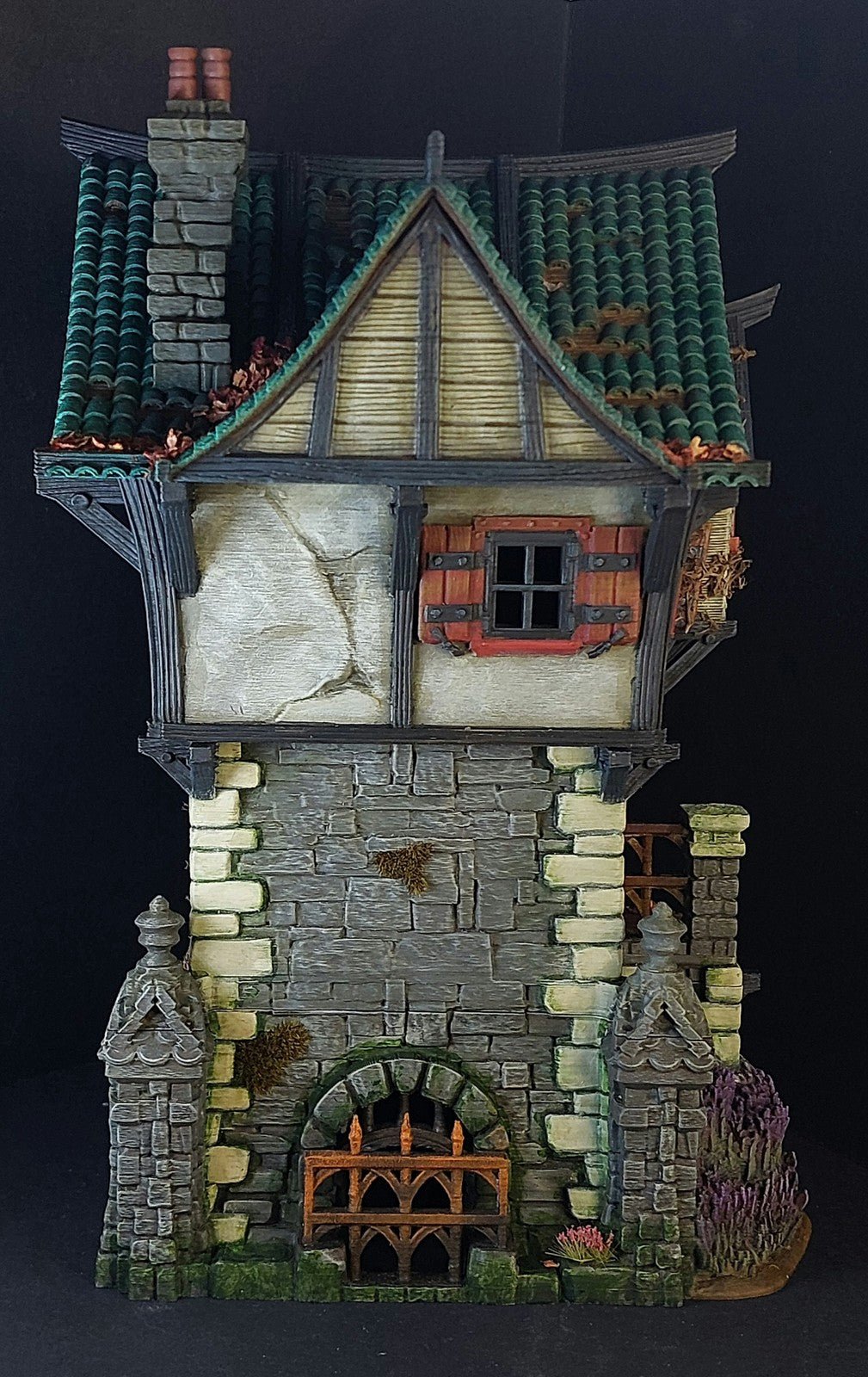 Tombstone House - 28mm DND/Wargame/RPG Terrain - Molten Prints