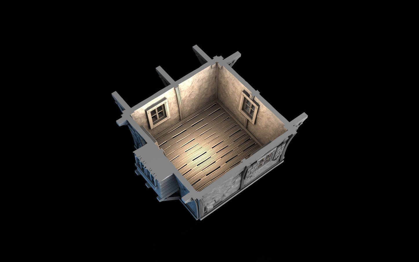 Tombstone House - 28mm DND/Wargame/RPG Terrain - Molten Prints