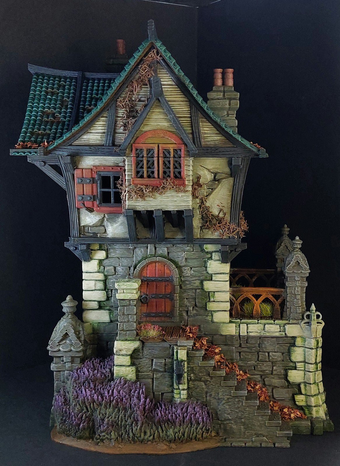 Tombstone House - 28mm DND/Wargame/RPG Terrain - Molten Prints