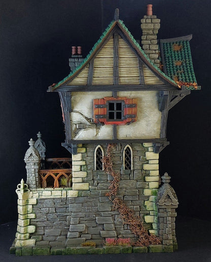 Tombstone House - 28mm DND/Wargame/RPG Terrain - Molten Prints
