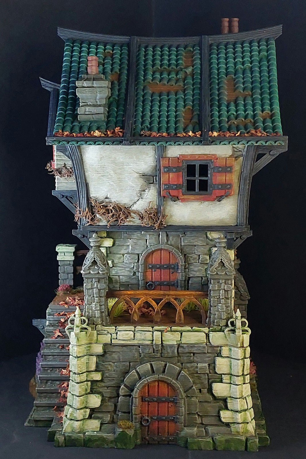 Tombstone House - 28mm DND/Wargame/RPG Terrain - Molten Prints
