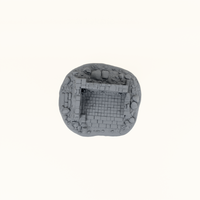 Dun Kaeroth Ruin 1 dark grey top view