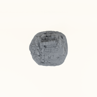 Dun Kaeroth Ruin 5 dark grey top view