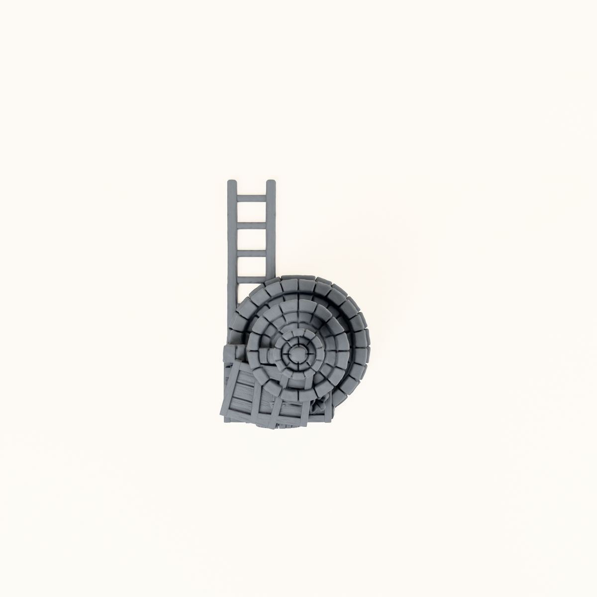 Ruins Accessories Pack dark grey top view