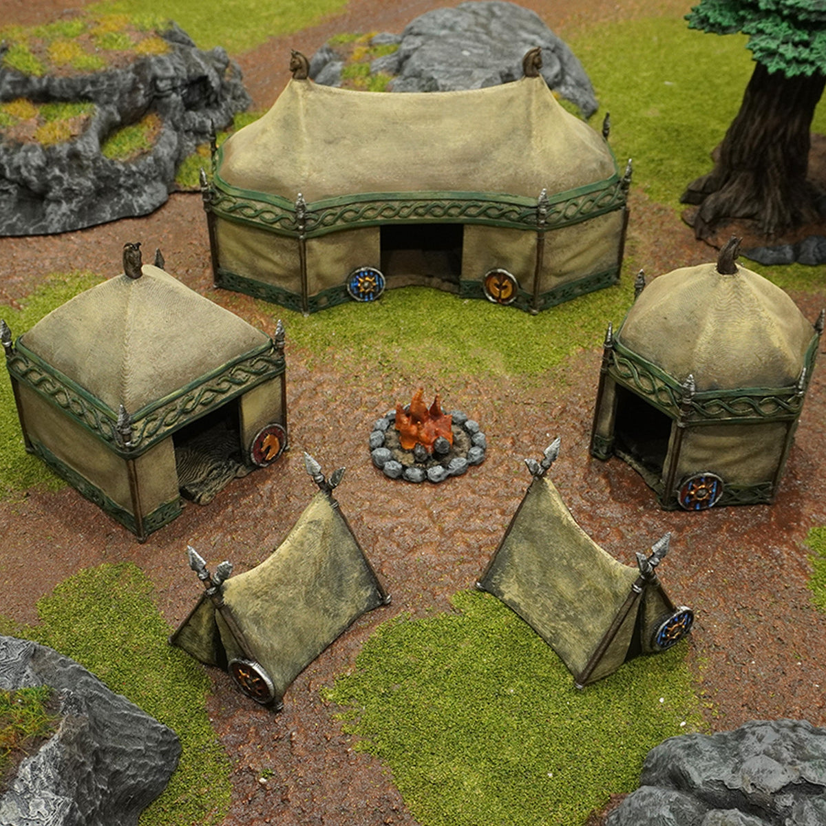 War Camp - 3D Printed Terrain for Epic Adventures - Molten Prints