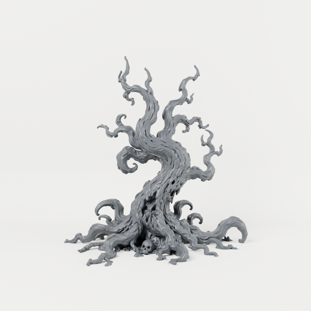 Weephollow Ancient Tree front CAD view