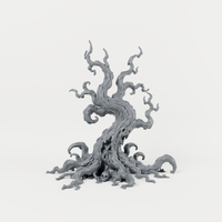 Weephollow Ancient Tree front CAD view
