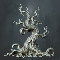 Weephollow Ancient Tree assembled reference