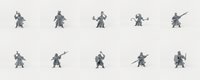 Iron Veil Sisters selection gallery. Choose one supplied unpainted resin miniature.